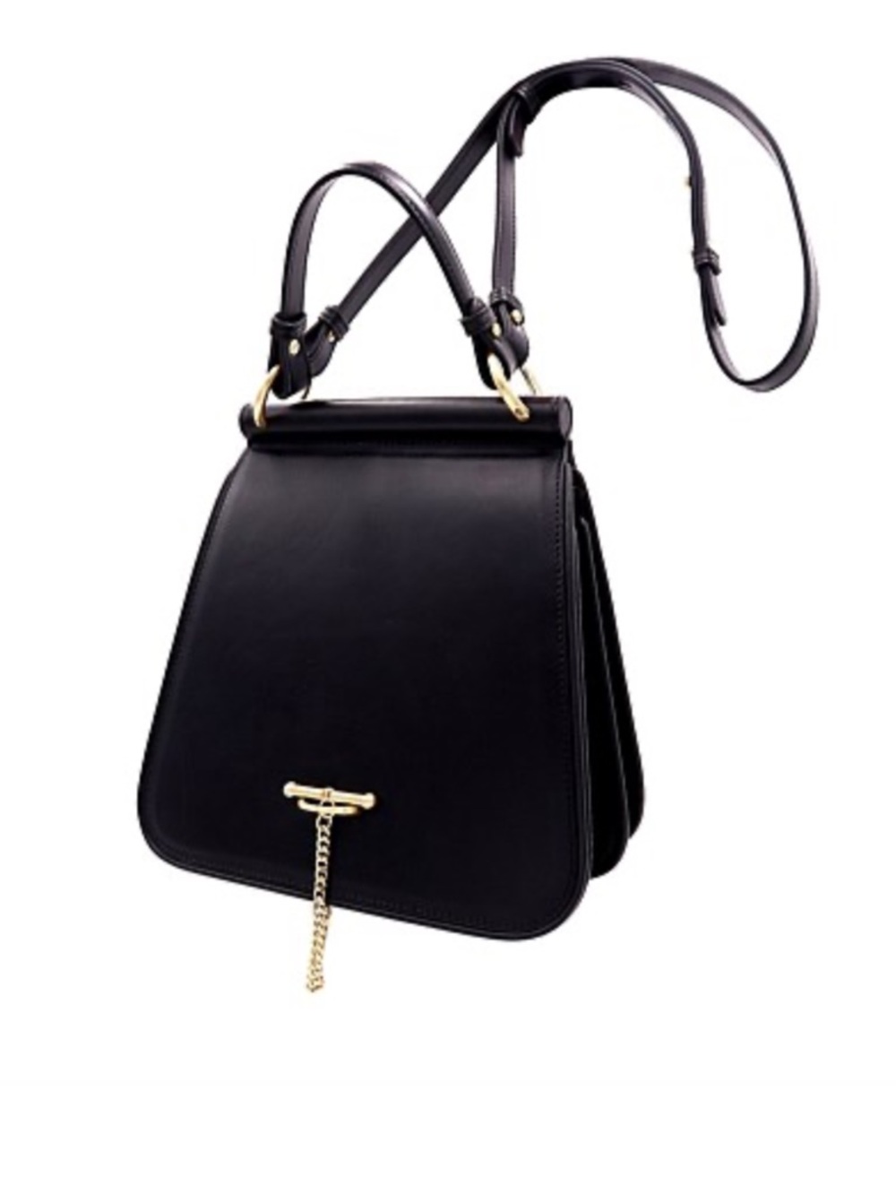 Sancia The Laural Satchel in Black